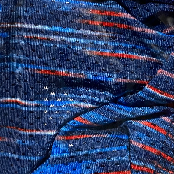 NWT Andrew Christian Vibe Mesh jock strap navy blue with navy straps NEW Medium - Picture 2 of 6